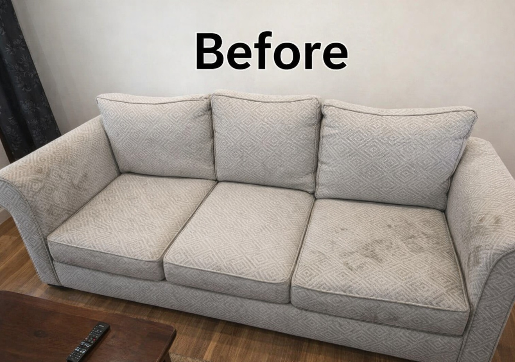 Stain before treatment